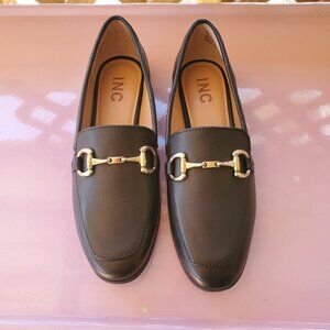 INC International Concepts Black Loafers Women's Size 6.5